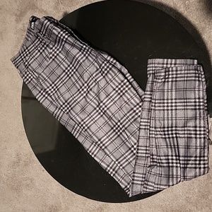 Mens Zara plaid Pants size 30
